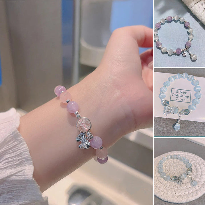 Skanto | Kattøy Crystal Sommerfugl Armbånd
