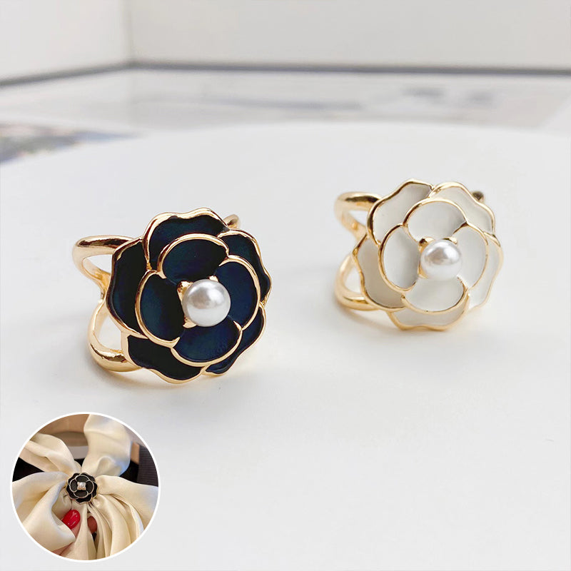 Skanto | ️Camellia Skjerf Spenne️