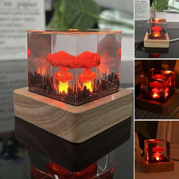 Skanto | Harpiks lampe med eksplosive bomber