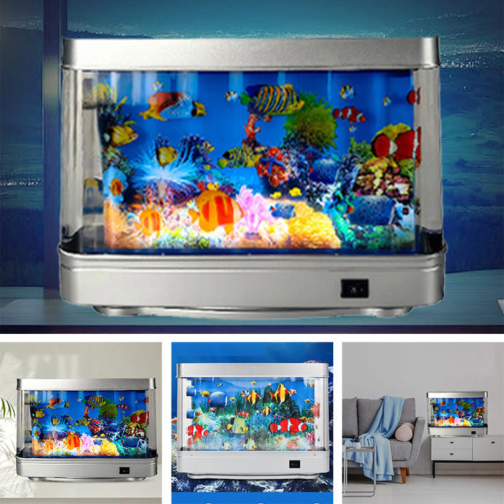Skanto | Kunstig Tropisk Fiskebowl Lampe