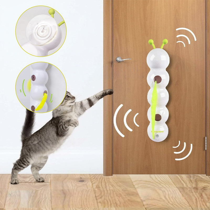 Skanto | Interaktiv Elektrisk Katt Leketøy "Larve"