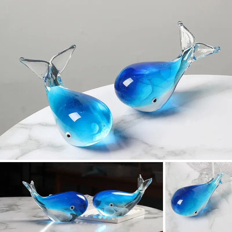 Skanto | Fascinerende Luminous Whale Glass Crafts