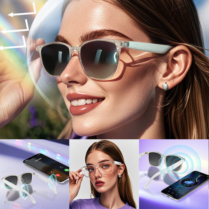 Skanto | Smarte Bluetooth Anti-Blått Lys Briller