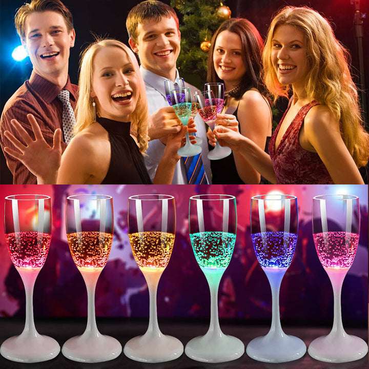 Skanto | LED belyst champagneglass