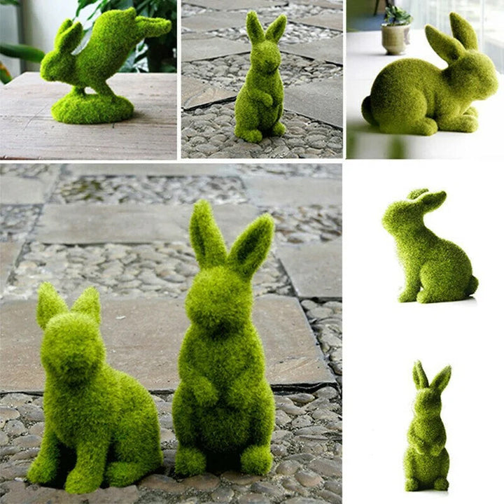 Skanto | Simulert Flocking Kanin Ornament