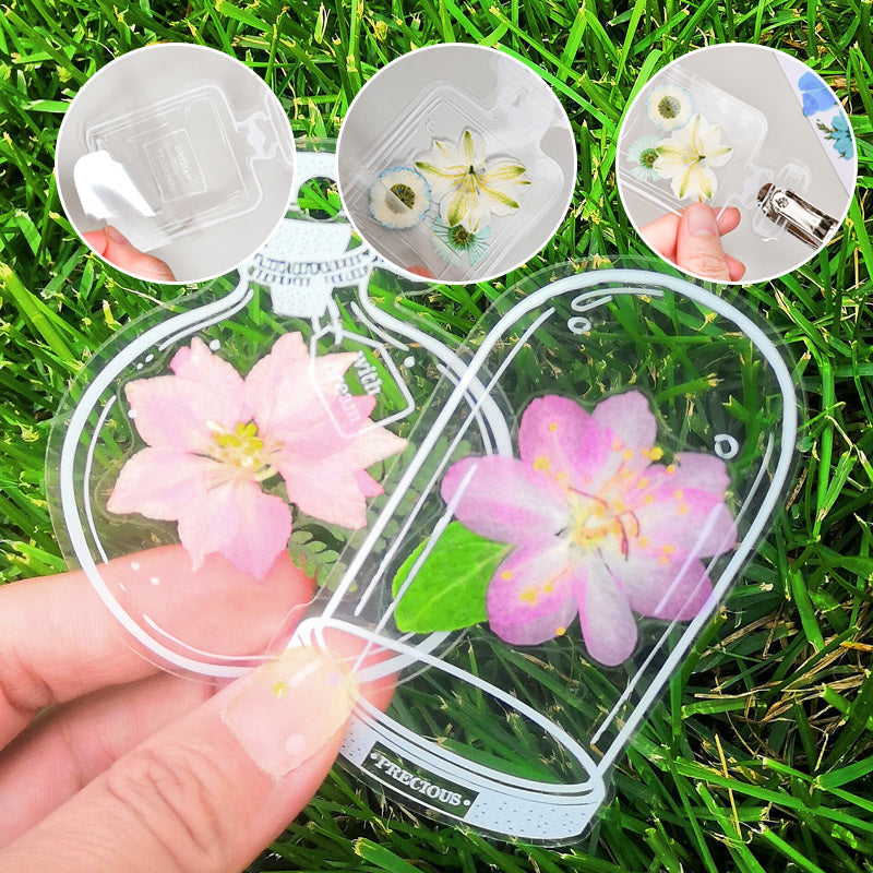 Skanto | Tørkede Blomster Bokmerke Sett