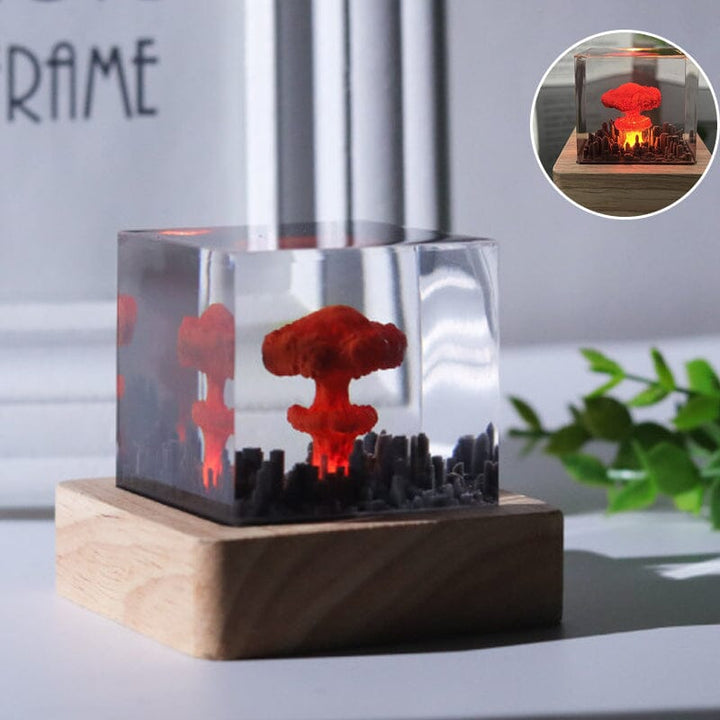 Skanto | Harpiks lampe med eksplosive bomber
