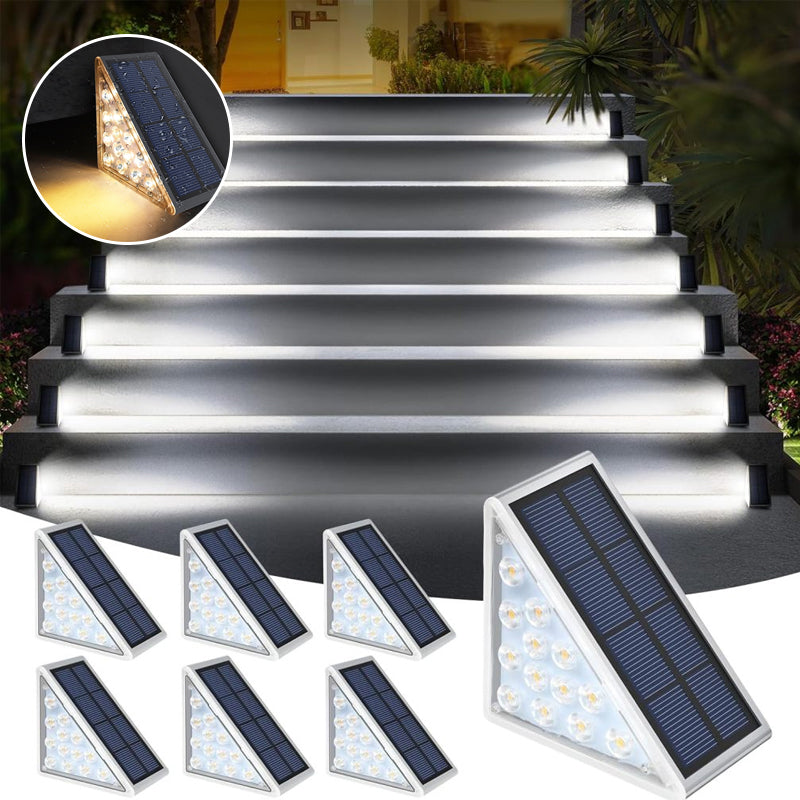 Skanto | LED Solarlampe vanntett trappen lys