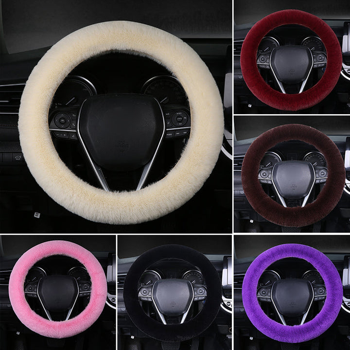 Universal Plush Rattdeksel for Bil | Skanto
