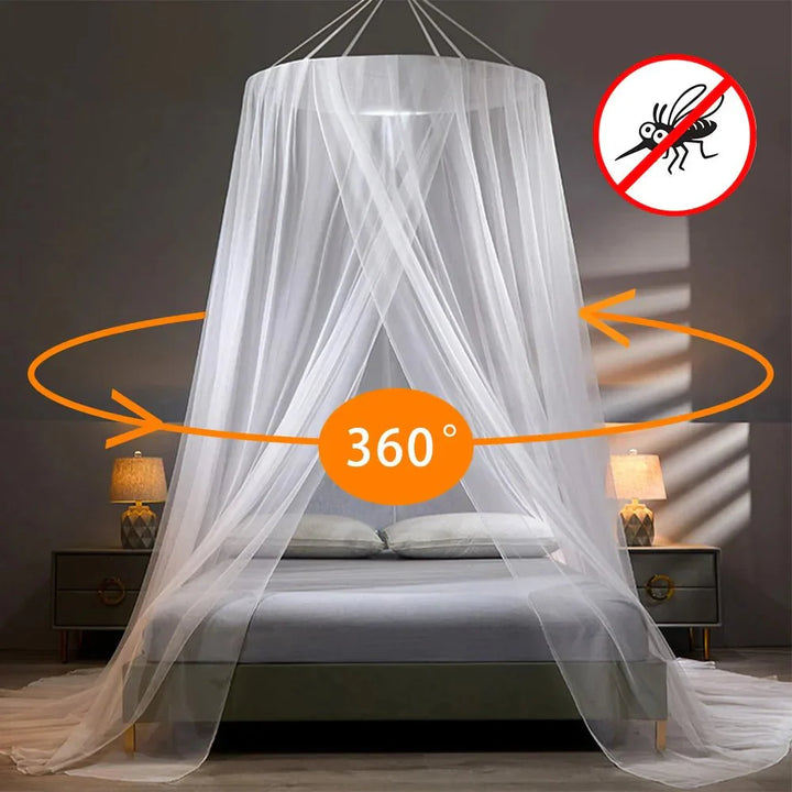 Skanto | DREAMSCREEN – Sammenleggbar Myggnett for Seng & Campingbeskyttelse