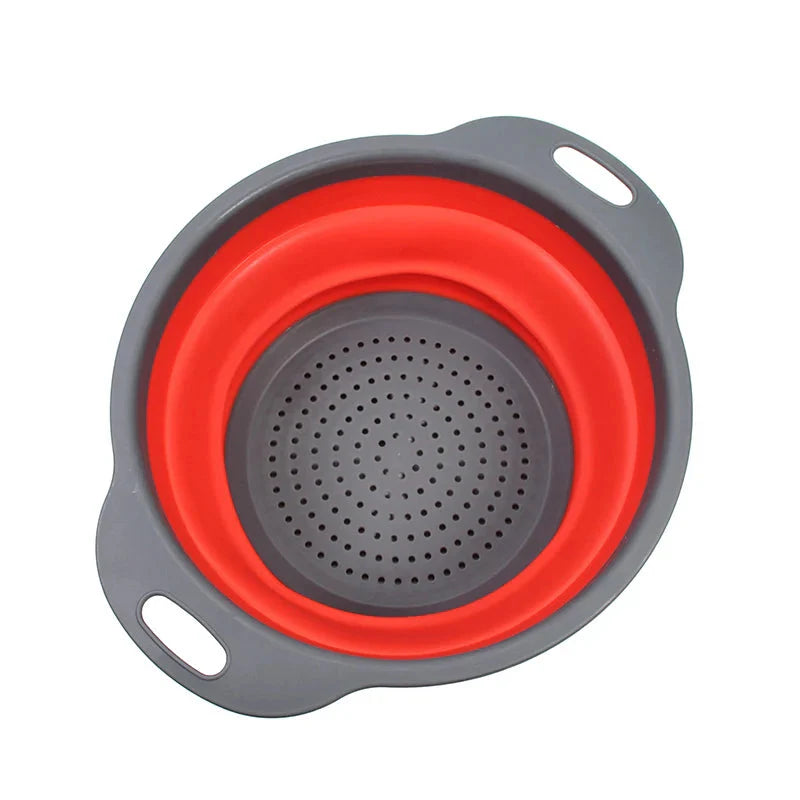 Foldbar silikon grønnsak sil Silikon sil | Skanto