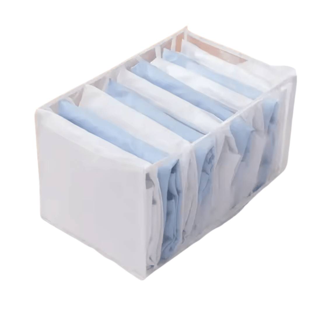 Skanto | FOLDSPACE – Klesskap Organiser Sett for Rygg og Rynkefri Oppbevaring