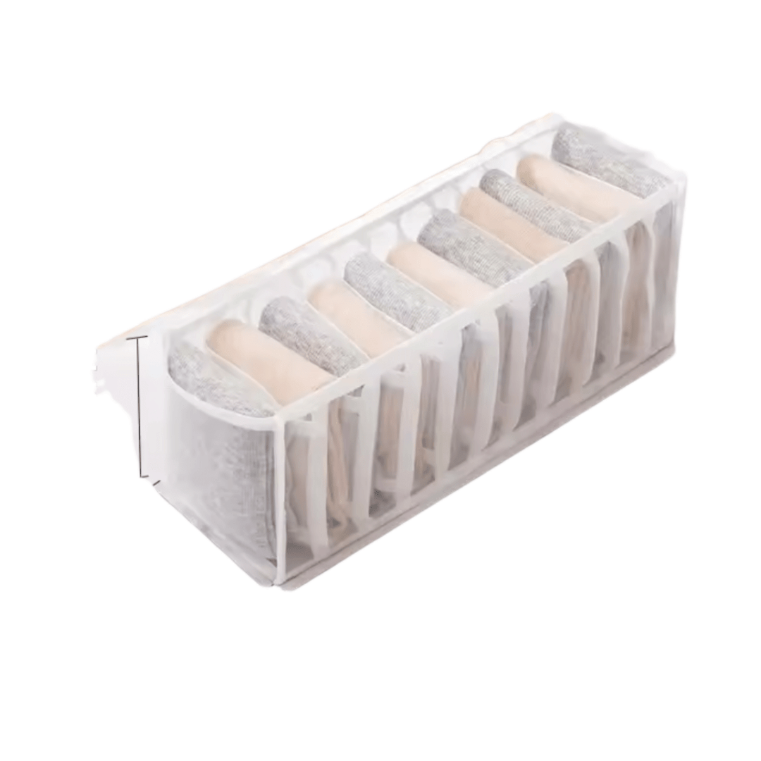 Skanto | FOLDSPACE – Klesskap Organiser Sett for Rygg og Rynkefri Oppbevaring