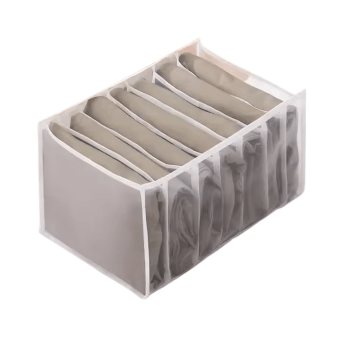 Skanto | FOLDSPACE – Klesskap Organiser Sett for Rygg og Rynkefri Oppbevaring