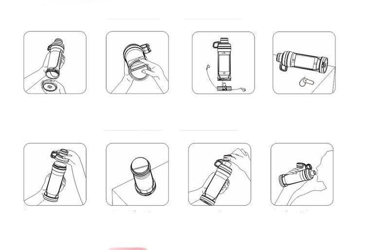 Skanto | Trening iPhone Oppbevaringsflaske