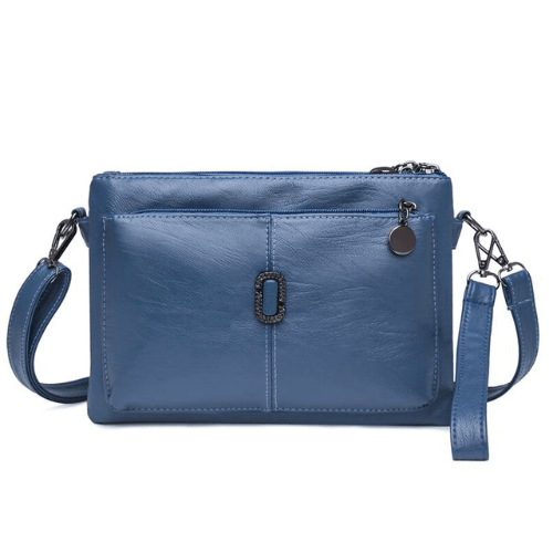 Skanto | Fosh – Dame Liten Skinn Skulderveske Premium Skinn Finish