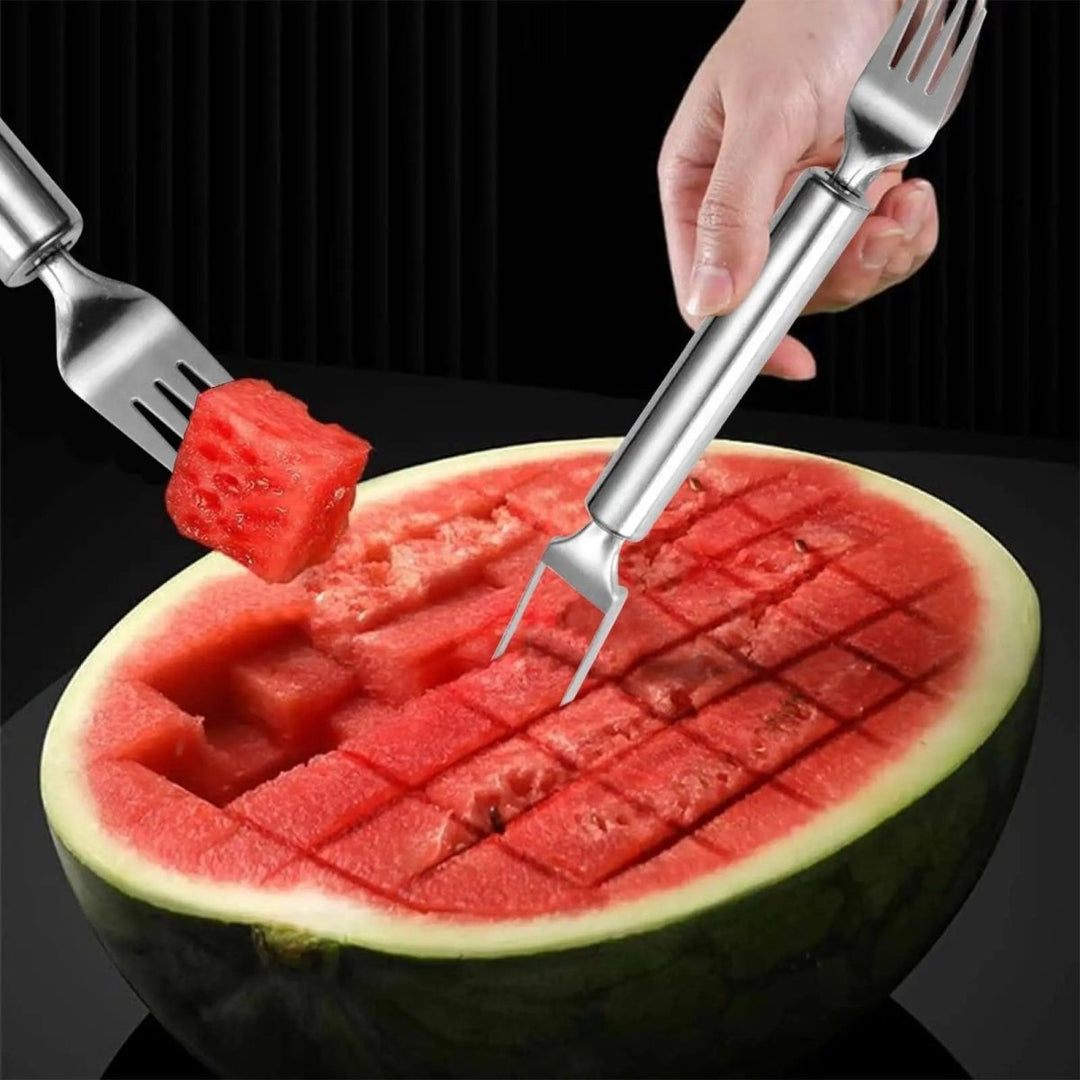 Skanto | HandyFruit Pro – Dual Blade & Gaffel for Enkel Fruktforberedelse