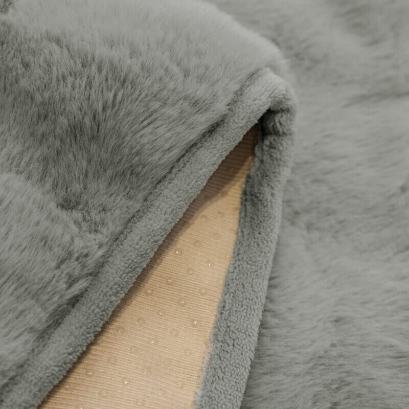 Koselig Plush Enfarget Rutsjefri Sofa Trekk for Komfort | Skanto