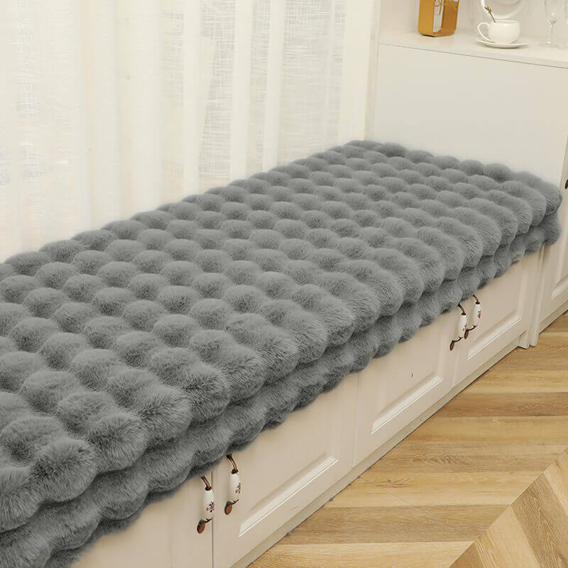 Koselig Plush Enfarget Rutsjefri Sofa Trekk for Komfort | Skanto