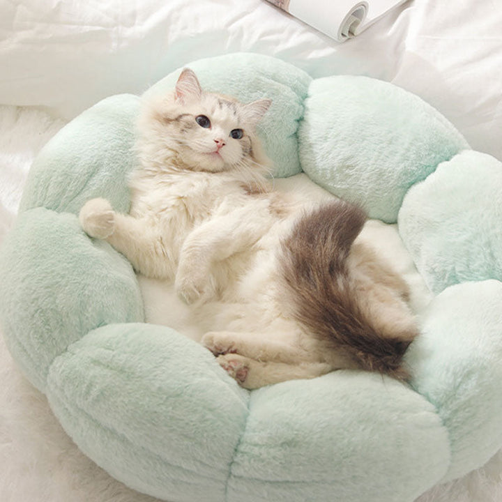 Skanto | Dyp Søvn Blomst Form Katt Bed