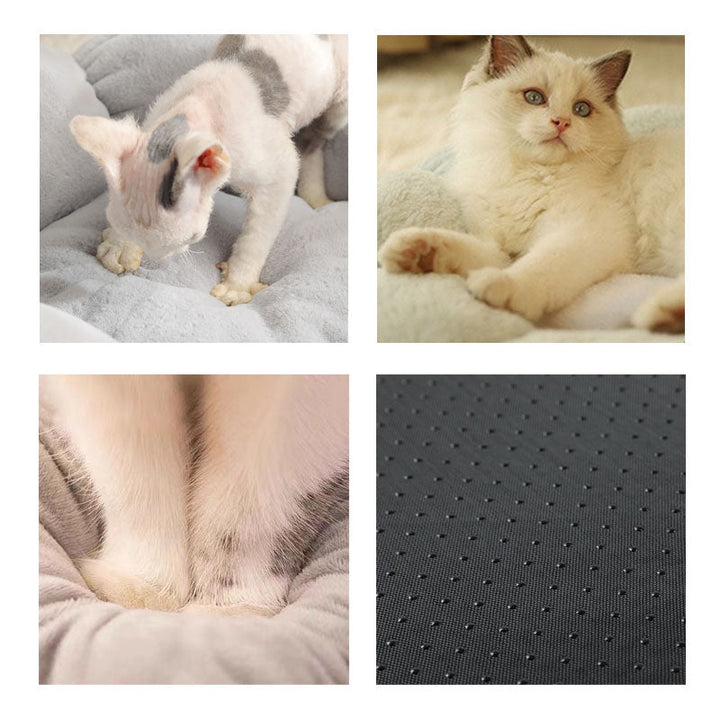 Skanto | Dyp Søvn Blomst Form Katt Bed