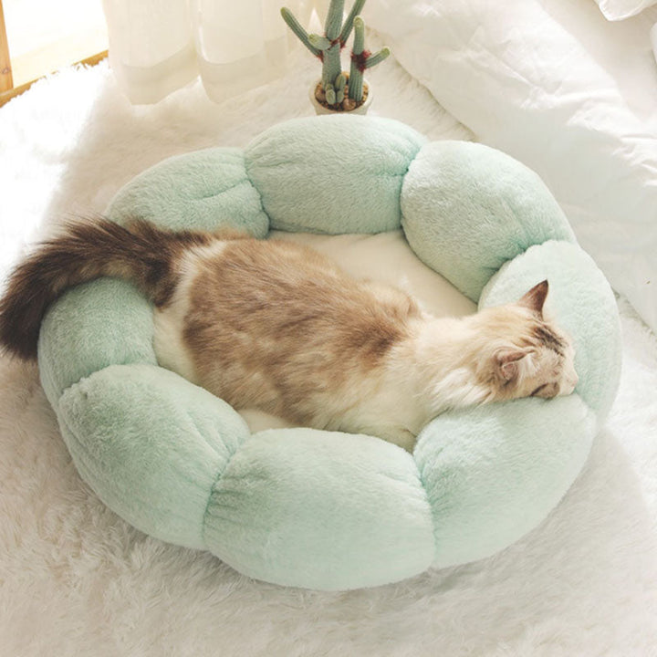 Skanto | Dyp Søvn Blomst Form Katt Bed
