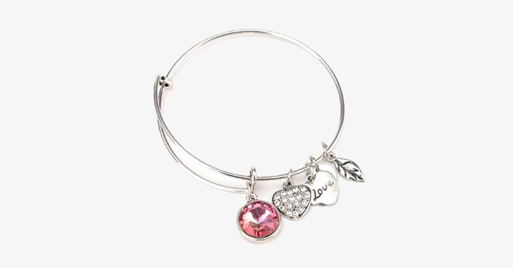 Skanto | Oktober Fødselsstein Charms Armbånd