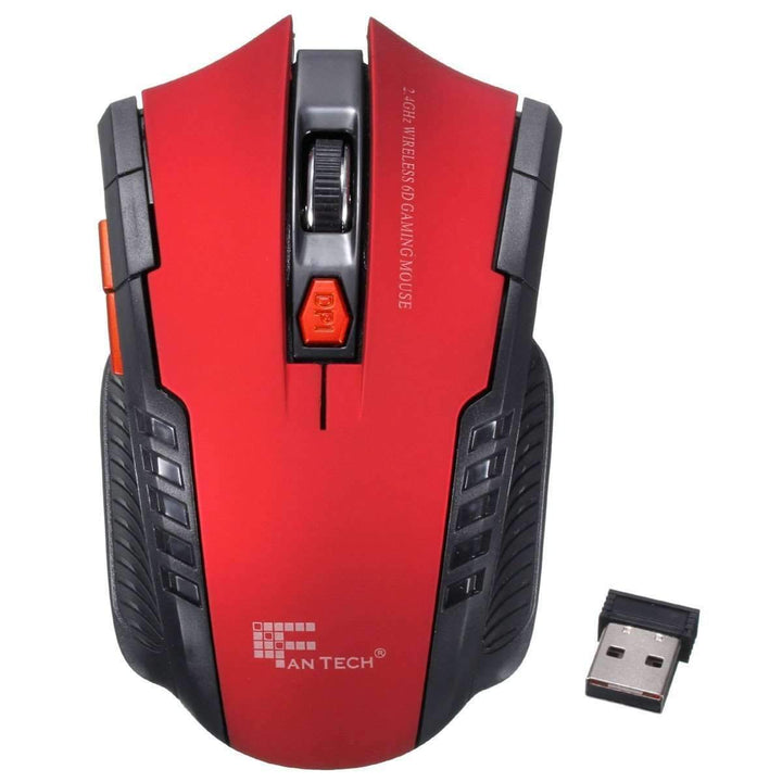 Skanto | Ny 2.4Ghz Mini Bærbar Trådløs Optisk 2000DPI Gaming Mus