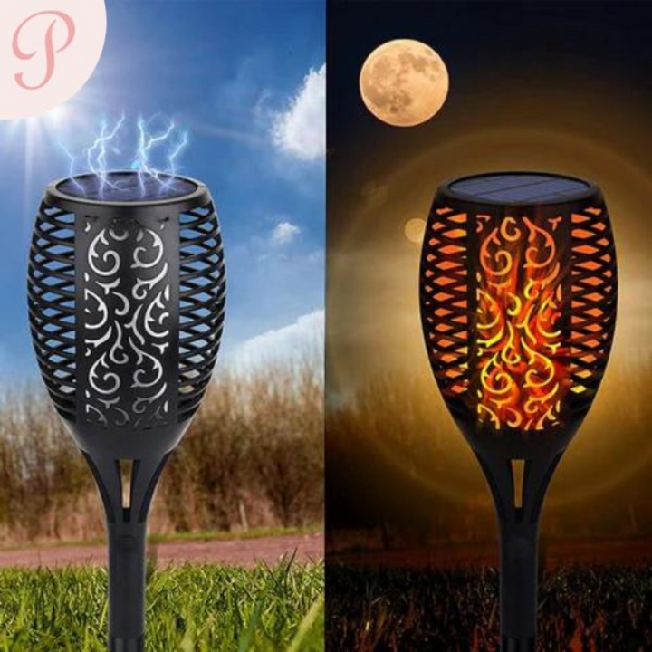 Frendorf | Hage Fakler LED Belysning - SolarFlame