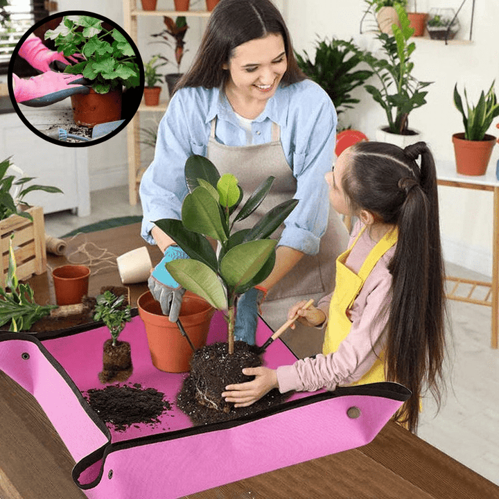 Skanto | GardenMat 2.0 – Vanntett Sammenleggbar Hagearbeidsmatte for Ren & Organisert Planting