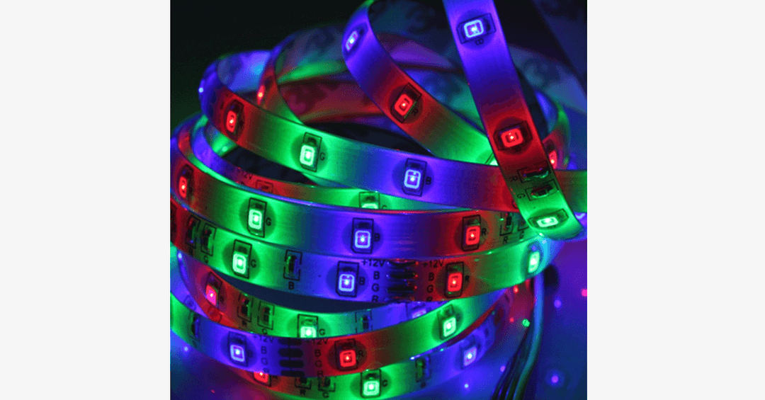 Skanto | Strip LED Lys – Vanntett Fjernkontroll Vakre Lys