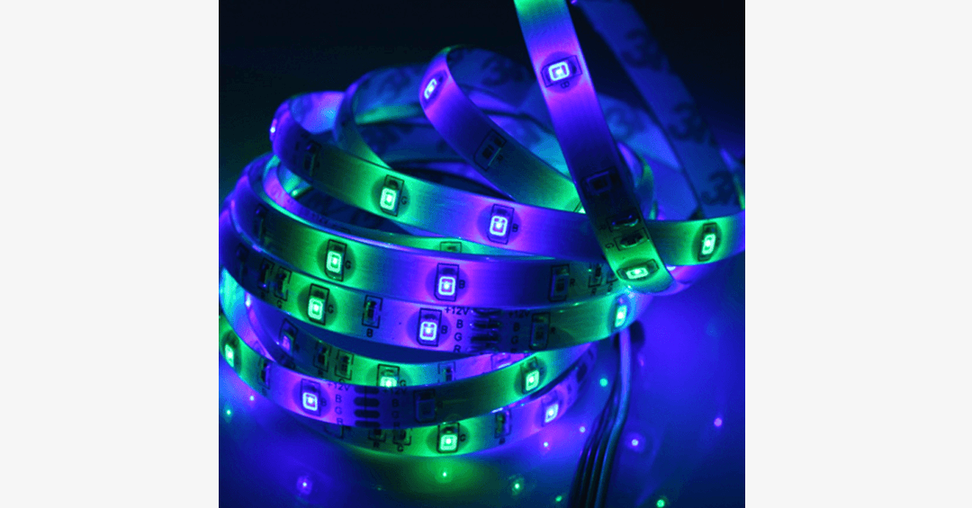 Skanto | Strip LED Lys – Vanntett Fjernkontroll Vakre Lys