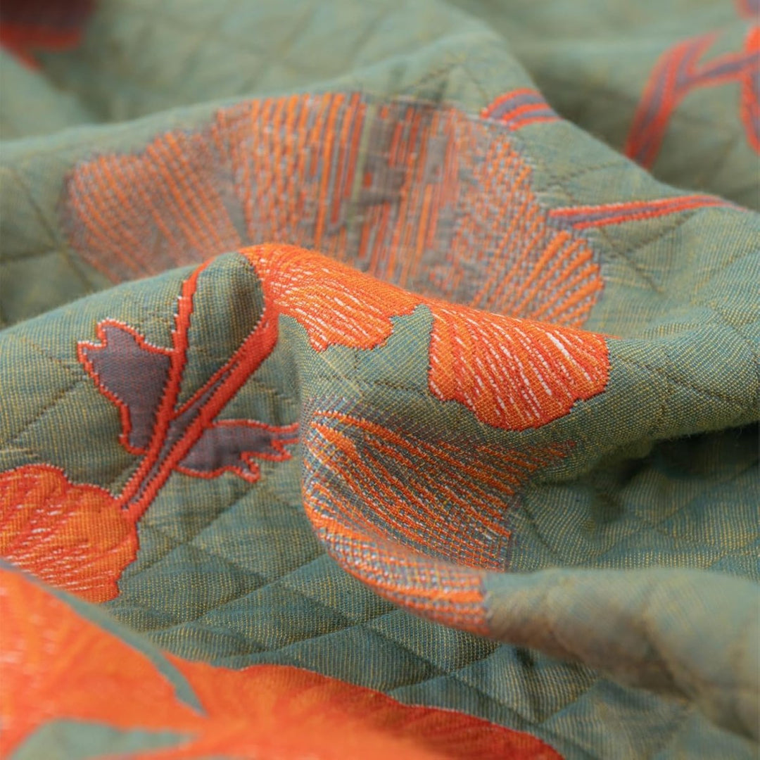 Skanto | GinkgoQuilt – Bomulls sengetøyssett med botanisk reversibel design
