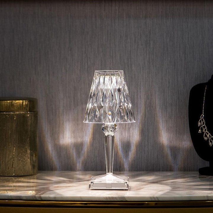 Skanto | Krystall Effekt LED Bordlampe