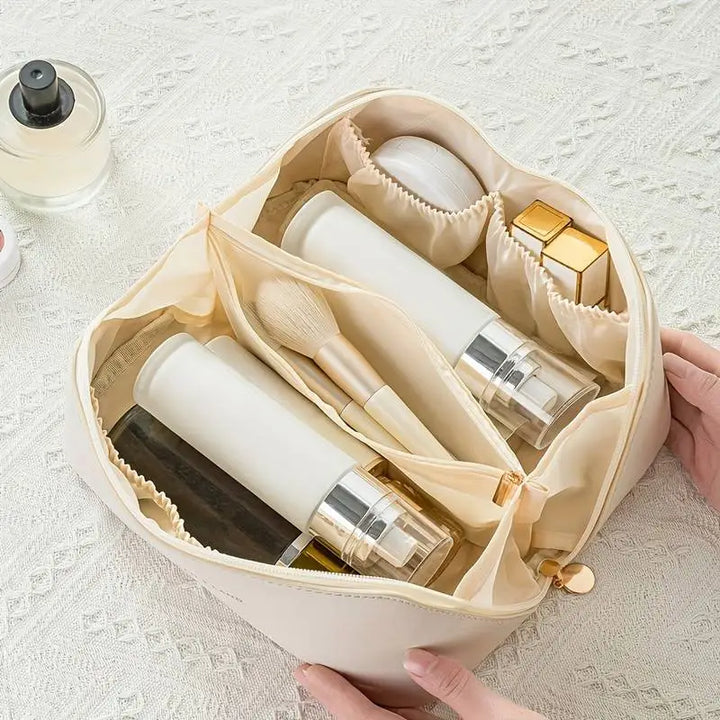 Skanto | GlamourBox - Elegant kosmetikkveske med stor kapasitet