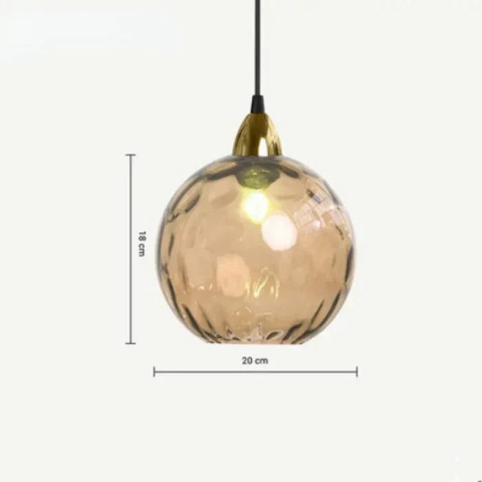 Skanto | Glass Ball Pendellampe - LumiSphere