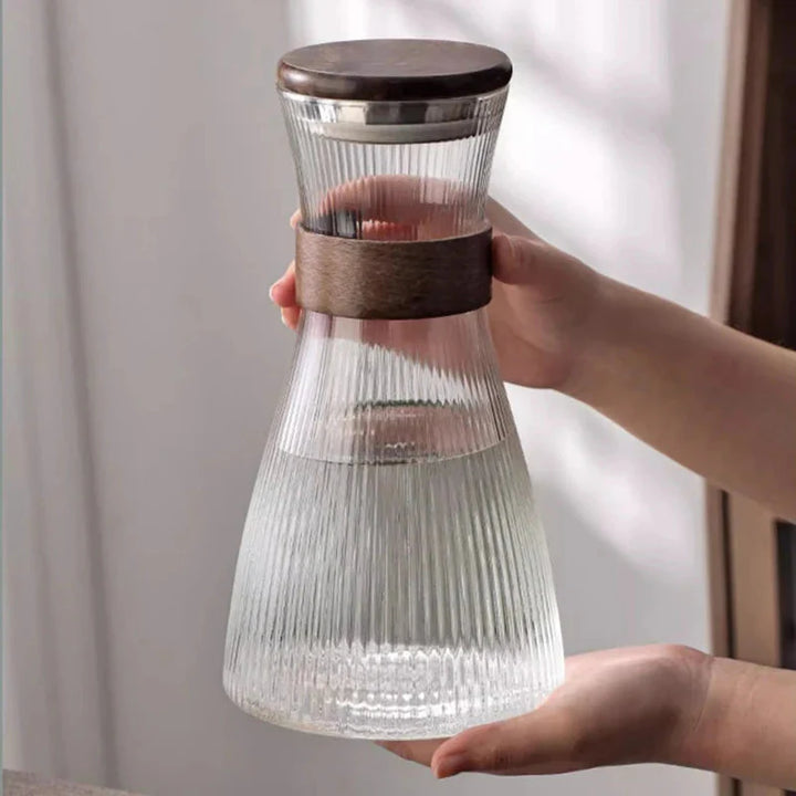 Glass Cup Set Termokanne Flaske Kreativ Varmeresistent Vann Glass | Skanto