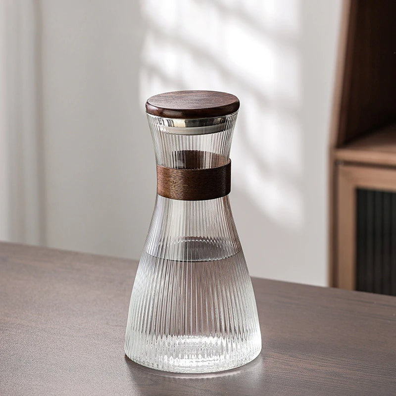 Glass Cup Set Termokanne Flaske Kreativ Varmeresistent Vann Glass | Skanto