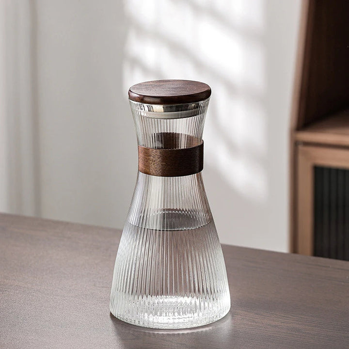 Glass Cup Set Termokanne Flaske Kreativ Varmeresistent Vann Glass | Skanto