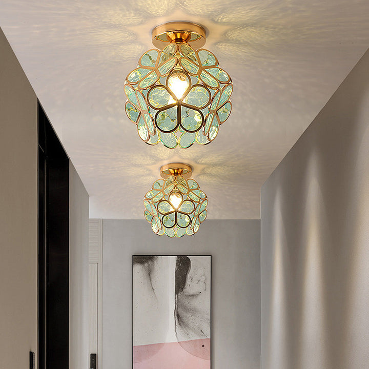 Frendorf | Glass Blomst Taklampe - FloraGlow