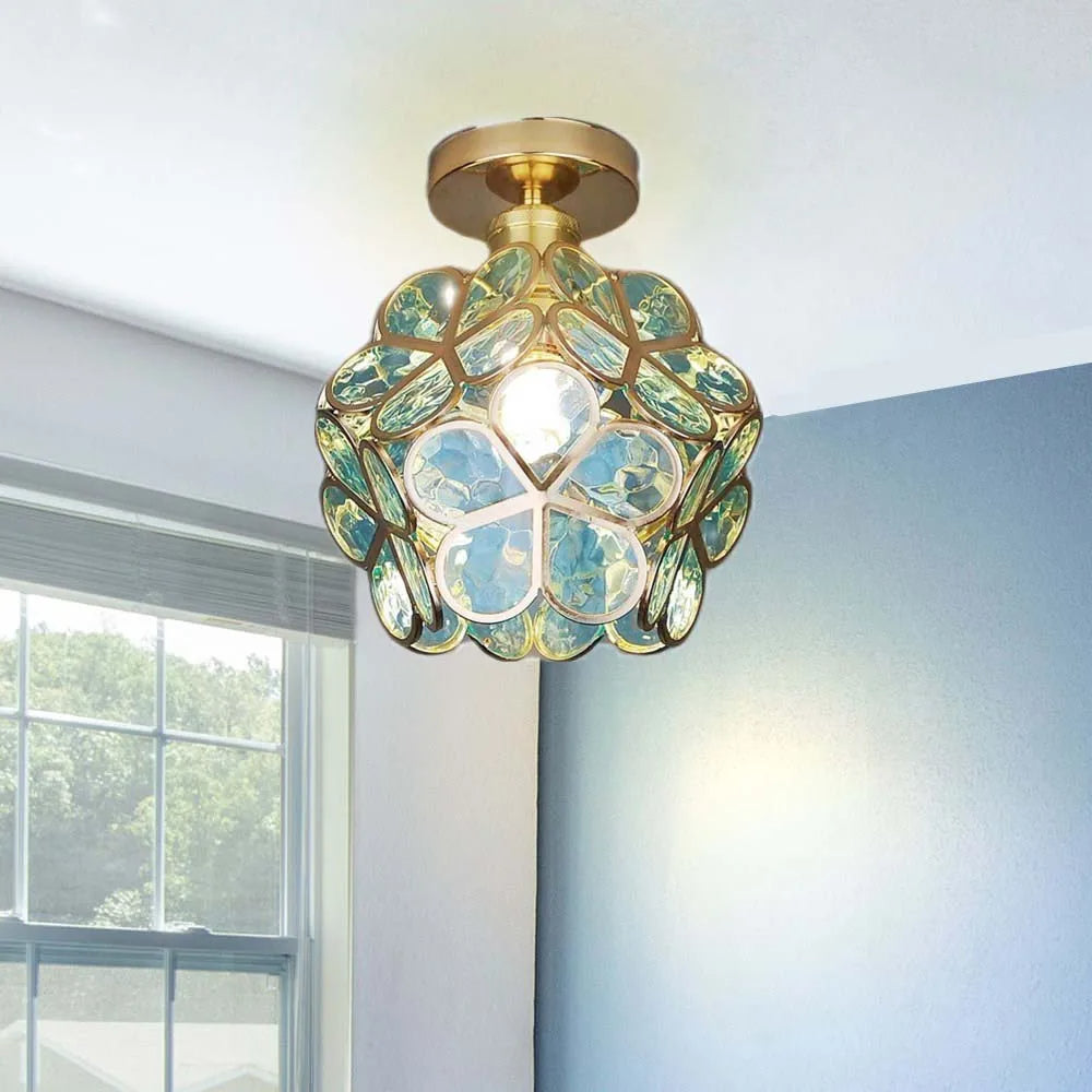 Frendorf | Glass Blomst Taklampe - FloraGlow