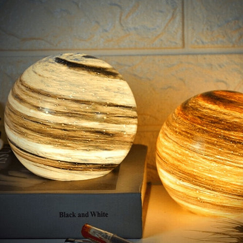 Glass Moon Lamp Skanto