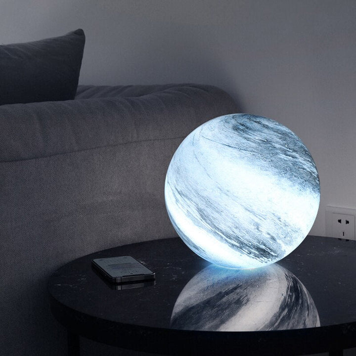 Glass Moon Lamp Skanto