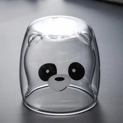 Glasskrus Dobbelveggs Glasskrus Bjørn Dyr Dobbel Lag Glasskrus | Skanto