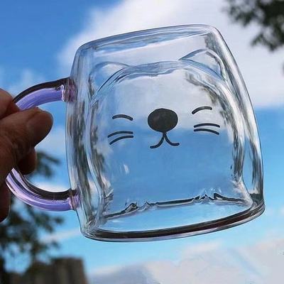 Glasskrus Dobbelveggs Glasskrus Bjørn Dyr Dobbel Lag Glasskrus | Skanto