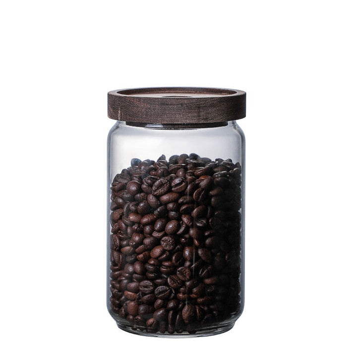 Glasforseglet Krukke Kaffe Bønne Oppbevaringstank Korn Oppbevaringstank Te Krukke | Skanto