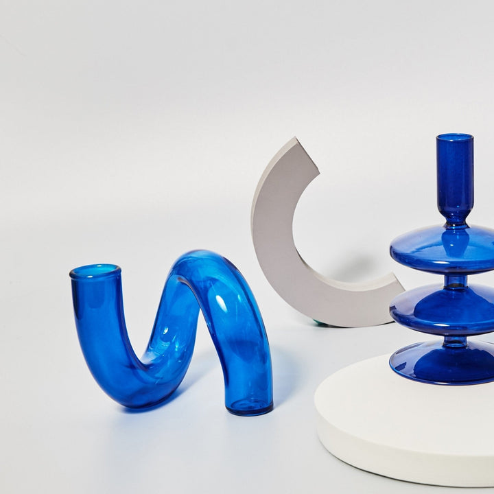 Skanto | Glass vase lysestake