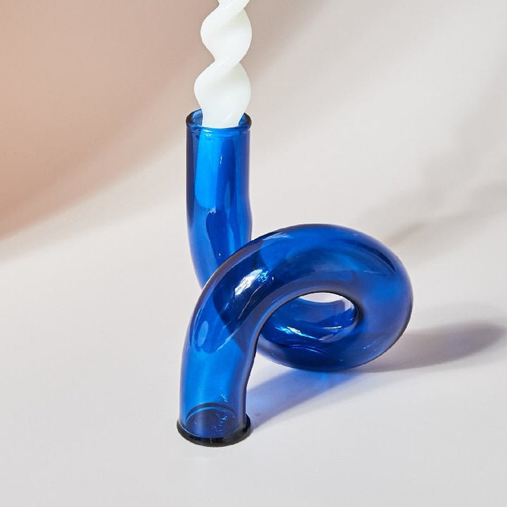 Skanto | Glass vase lysestake
