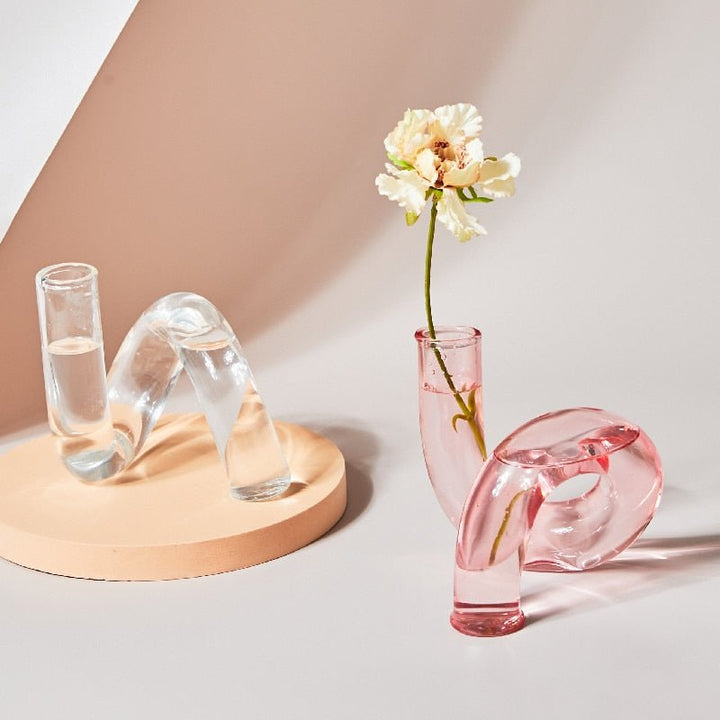 Skanto | Glass vase lysestake