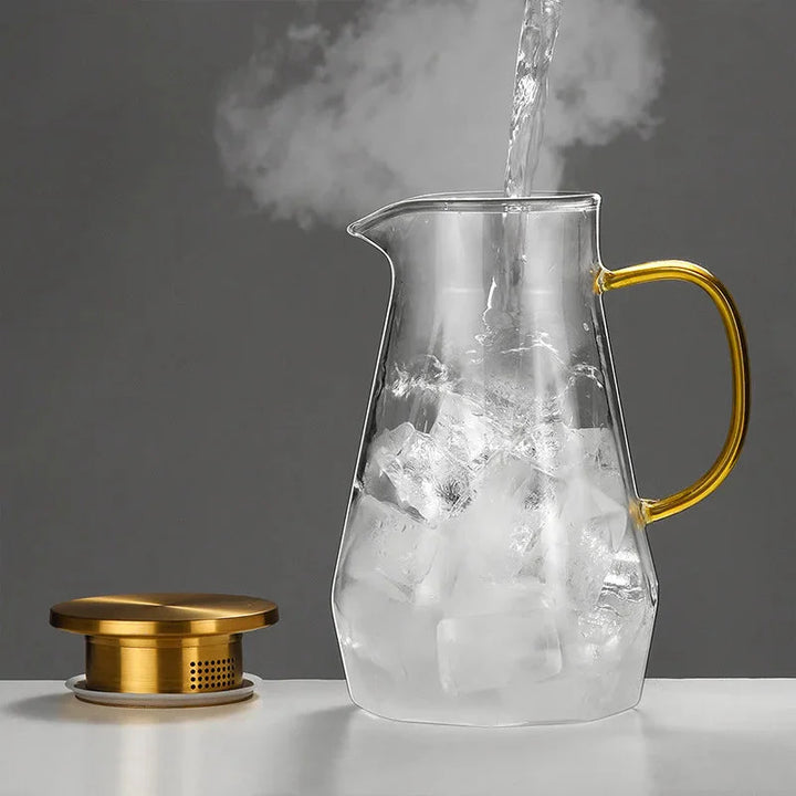 Glass Vannflaske Kjele Gradient Diamantformet Vann Kjele Vannkopper | Skanto